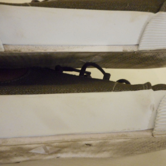 St John's Bay Brown Lace up Denim Shoes Sneakers - Picture 4 of 6